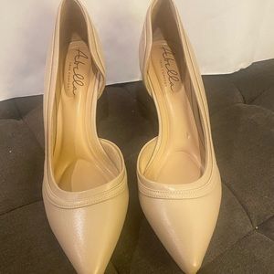 Super comfy nude heels. Never worn.